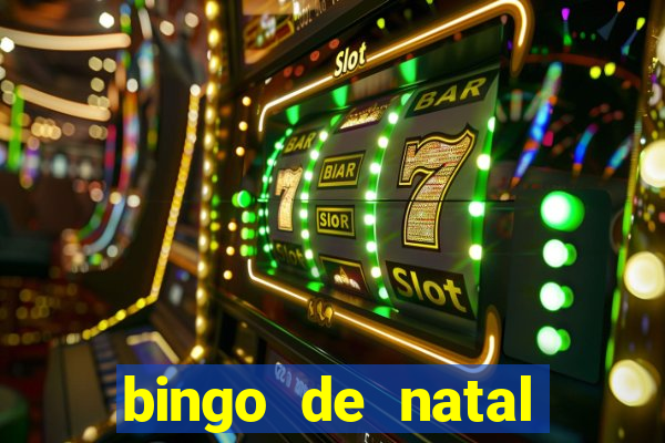 bingo de natal para imprimir gratis